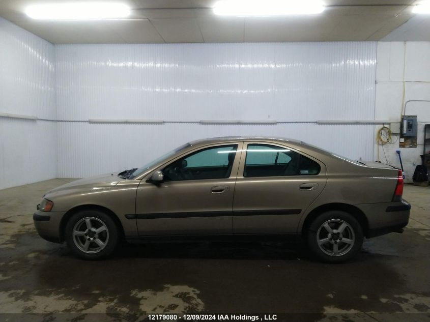 2002 Volvo S60 VIN: YV1RS61R722094851 Lot: 12179080