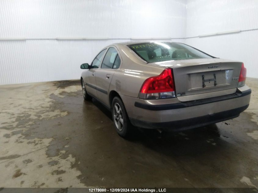 2002 Volvo S60 VIN: YV1RS61R722094851 Lot: 12179080