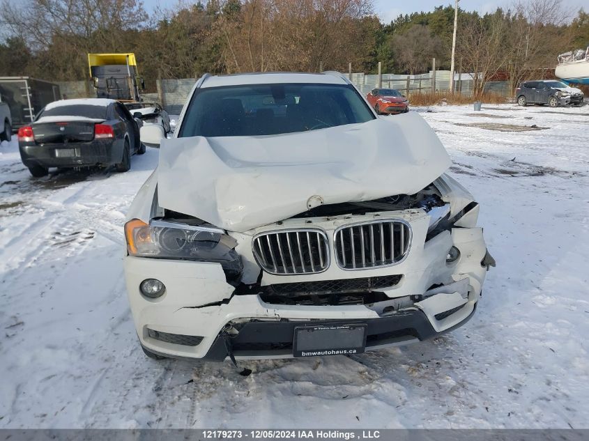 2014 BMW X3 VIN: 5UXWX9C59E0D41567 Lot: 12179273