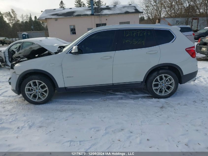 2014 BMW X3 VIN: 5UXWX9C59E0D41567 Lot: 12179273