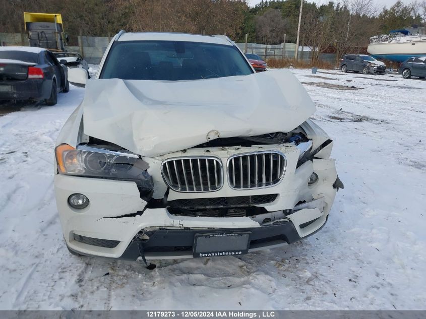 2014 BMW X3 VIN: 5UXWX9C59E0D41567 Lot: 12179273