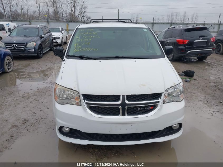 2016 Dodge Grand Caravan Se/Sxt VIN: 2C4RDGBG9GR139459 Lot: 12179432