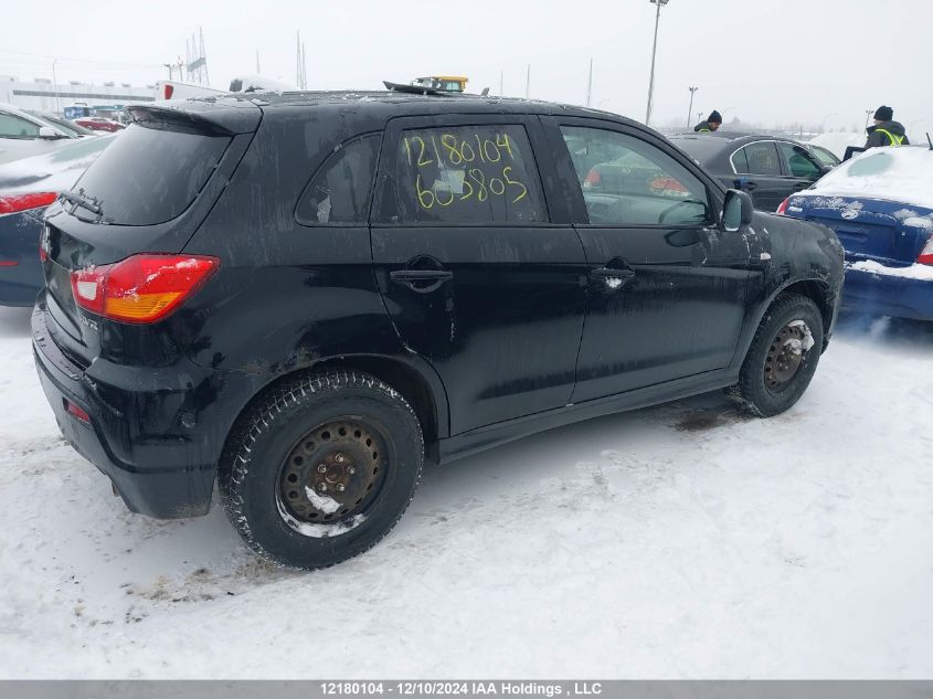 2011 Mitsubishi Rvr VIN: JA4AH3AU8BZ603805 Lot: 12180104