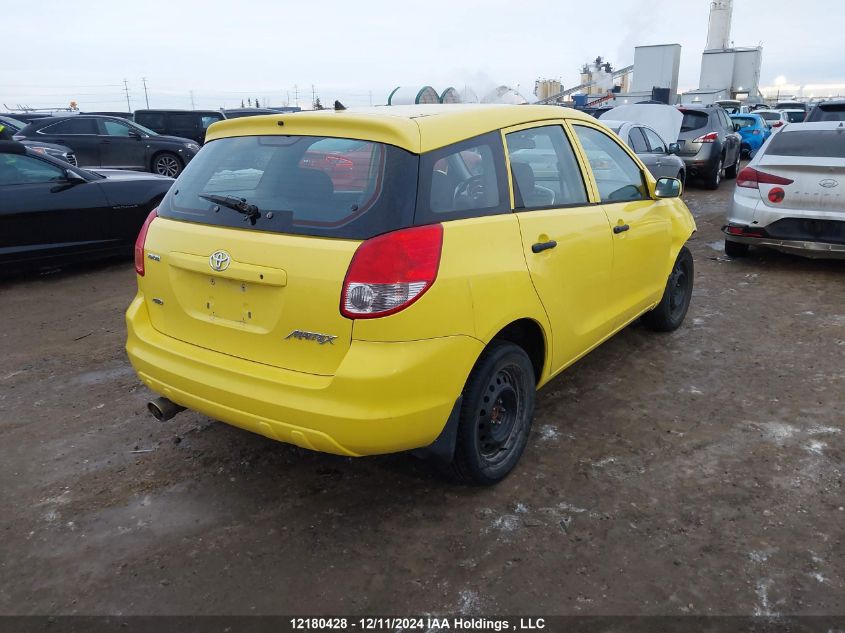 2004 Toyota Corolla Matrix Xr VIN: 2T1LR32E44C840422 Lot: 12180428