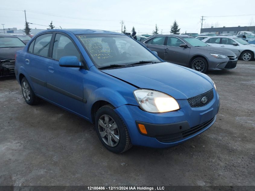 2008 Kia Rio VIN: KNADE123086297549 Lot: 12180486