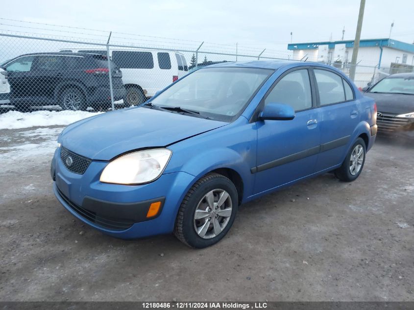 2008 Kia Rio VIN: KNADE123086297549 Lot: 12180486