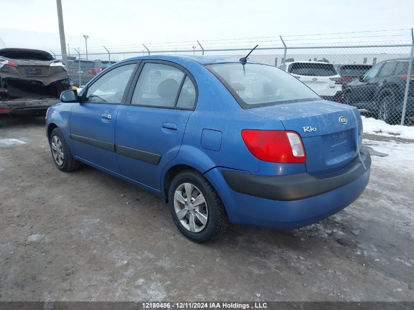 2008 Kia Rio VIN: KNADE123086297549 Lot: 12180486