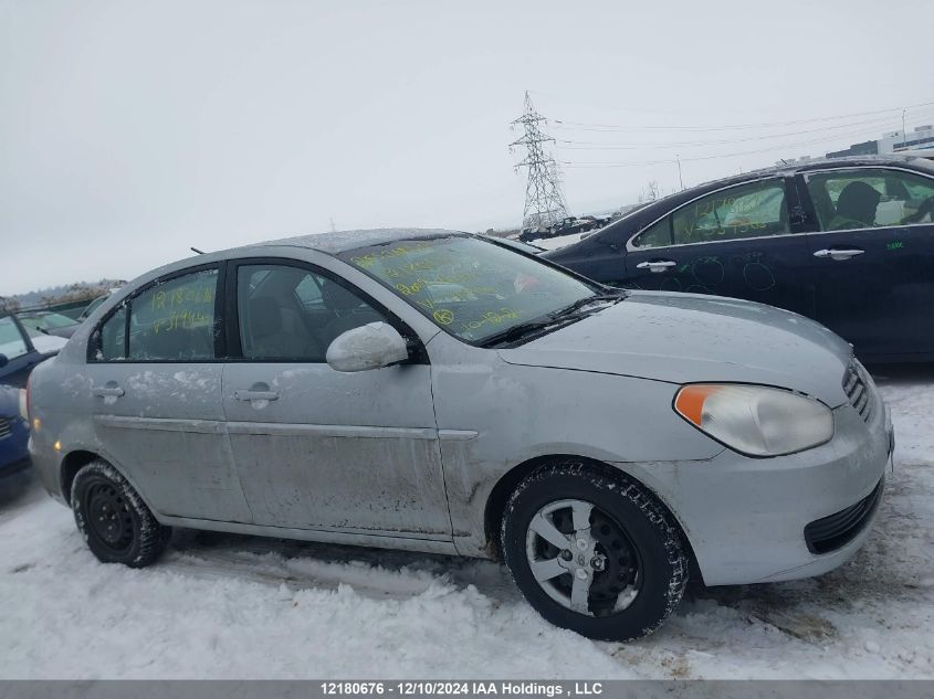 2009 Hyundai Accent Gls VIN: KMHCN45C79U319440 Lot: 12180676