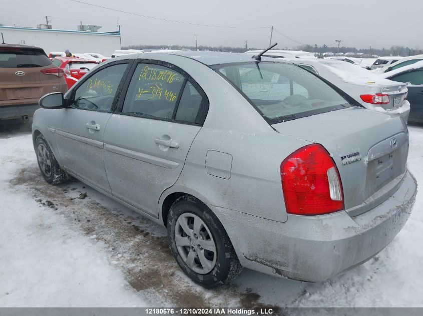 2009 Hyundai Accent Gls VIN: KMHCN45C79U319440 Lot: 12180676