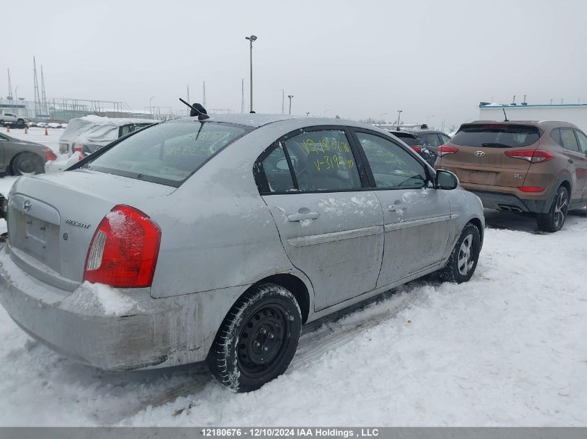 2009 Hyundai Accent Gls VIN: KMHCN45C79U319440 Lot: 12180676