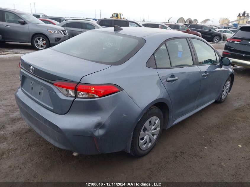 2023 Toyota Corolla Le VIN: 5YFB4MDE0PP078370 Lot: 12180810