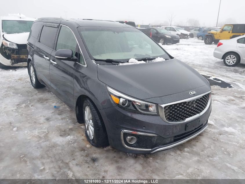 2018 Kia Sedona Sxl VIN: KNDME5C11J6368593 Lot: 12181093