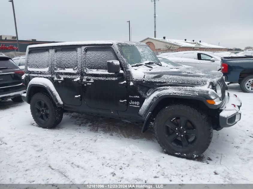 2019 Jeep Wrangler Unlimited Sahara VIN: 1C4HJXEG2KW543803 Lot: 12181096