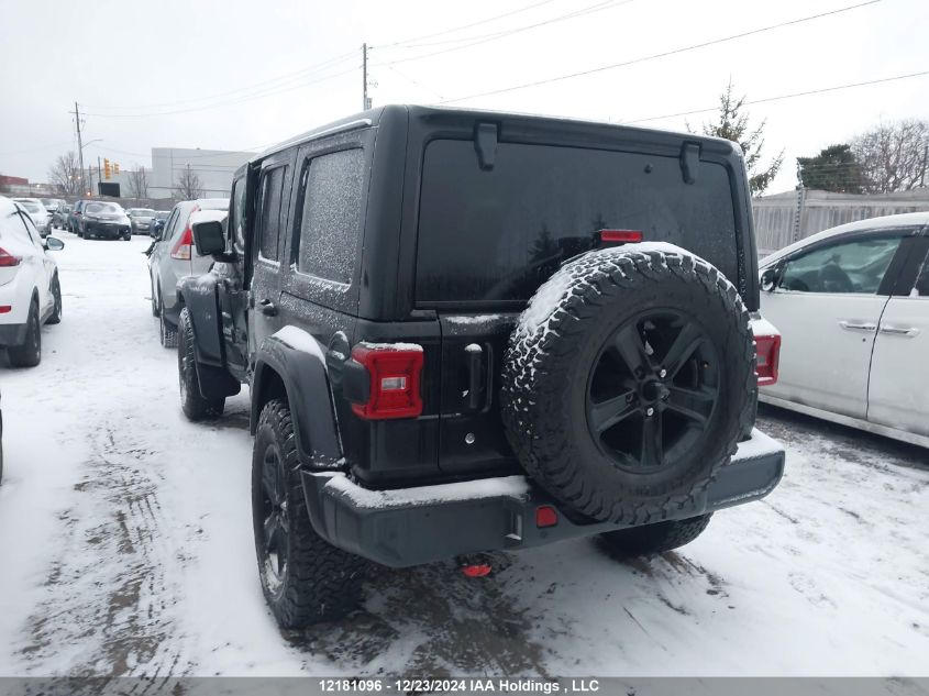 2019 Jeep Wrangler Unlimited Sahara VIN: 1C4HJXEG2KW543803 Lot: 12181096