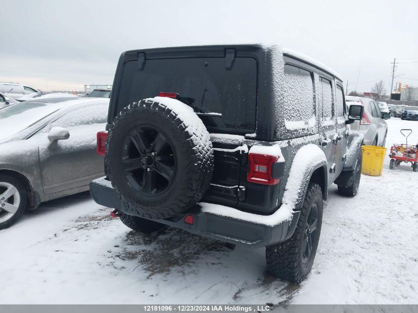 2019 Jeep Wrangler Unlimited Sahara VIN: 1C4HJXEG2KW543803 Lot: 12181096