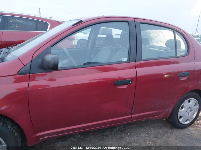 2005 Toyota Echo VIN: JTDBT123050344836 Lot: 12181123