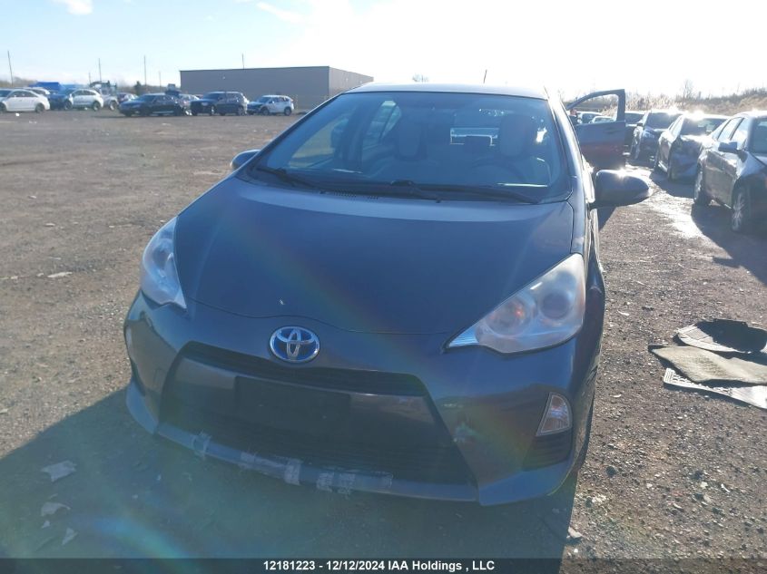 2014 Toyota Prius C Technology VIN: JTDKDTB35E1557722 Lot: 12181223