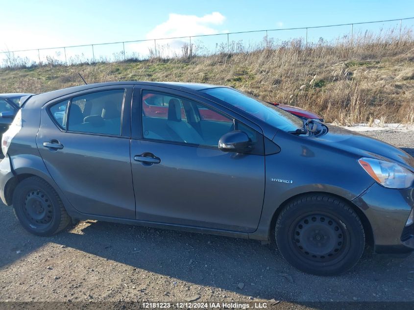 2014 Toyota Prius C Technology VIN: JTDKDTB35E1557722 Lot: 12181223