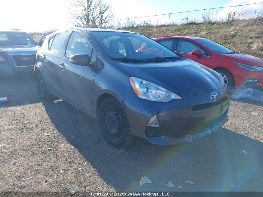 2014 Toyota Prius C Technology VIN: JTDKDTB35E1557722 Lot: 12181223