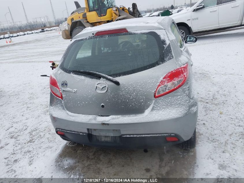 2011 Mazda Mazda2 VIN: JM1DE1HY4B0106800 Lot: 12181267