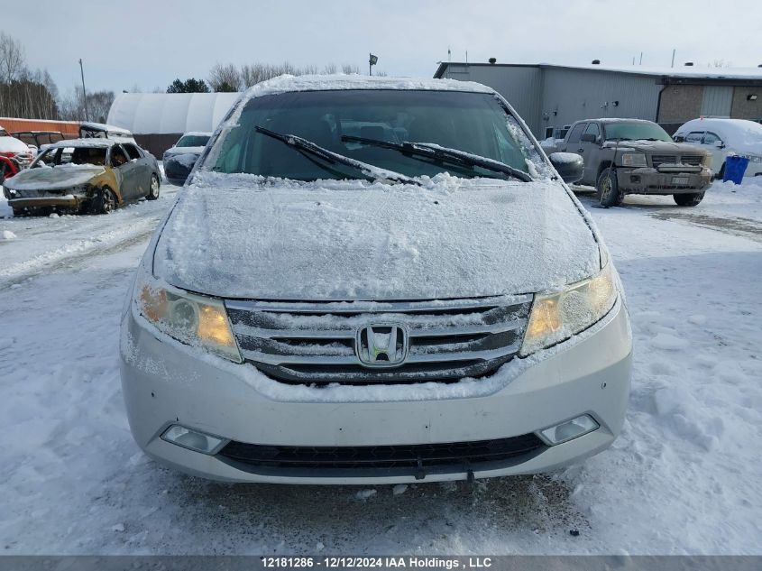 2011 Honda Odyssey Touring VIN: 5FNRL5H97BB507223 Lot: 12181286