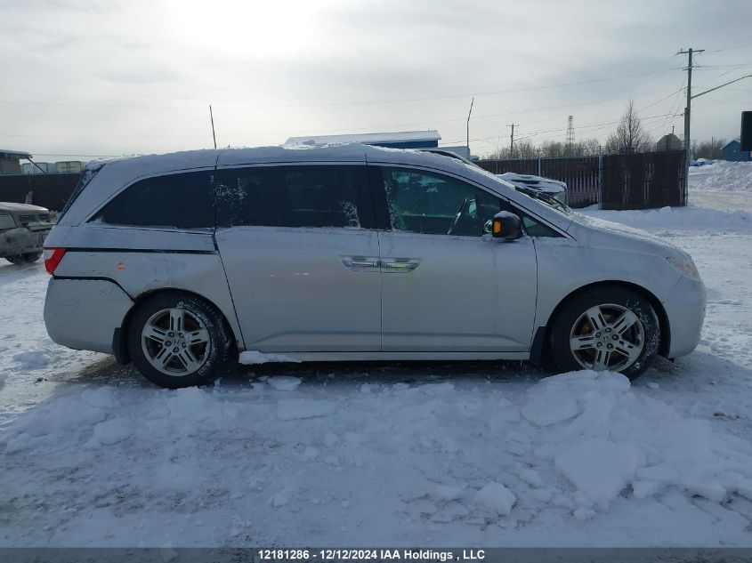 2011 Honda Odyssey Touring VIN: 5FNRL5H97BB507223 Lot: 12181286