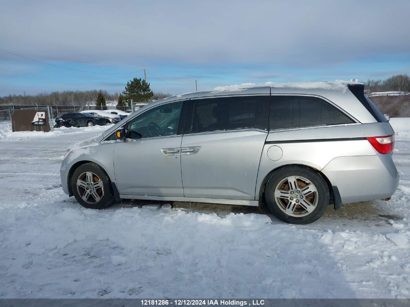 2011 Honda Odyssey Touring VIN: 5FNRL5H97BB507223 Lot: 12181286