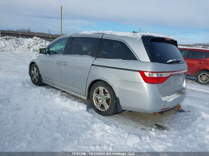 2011 Honda Odyssey Touring VIN: 5FNRL5H97BB507223 Lot: 12181286