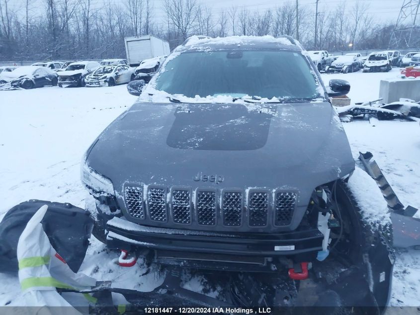 2022 Jeep Cherokee Trailhawk VIN: 1C4PJMBX6ND516327 Lot: 12181447