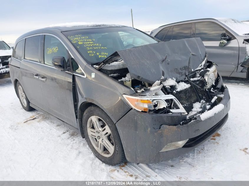 2012 Honda Odyssey VIN: 5FNRL5H9XCB504267 Lot: 12181787