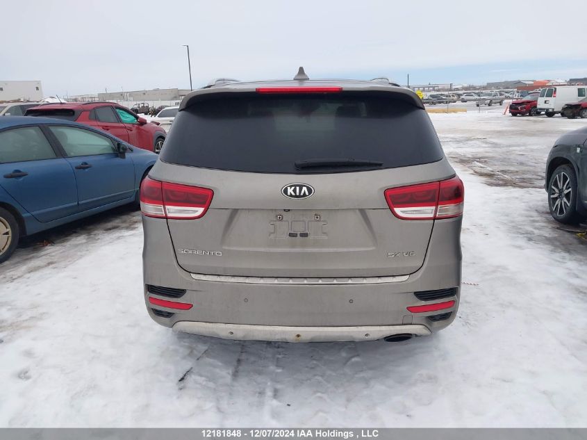 2016 Kia Sorento VIN: 5XYPKDA58GG126556 Lot: 12181848