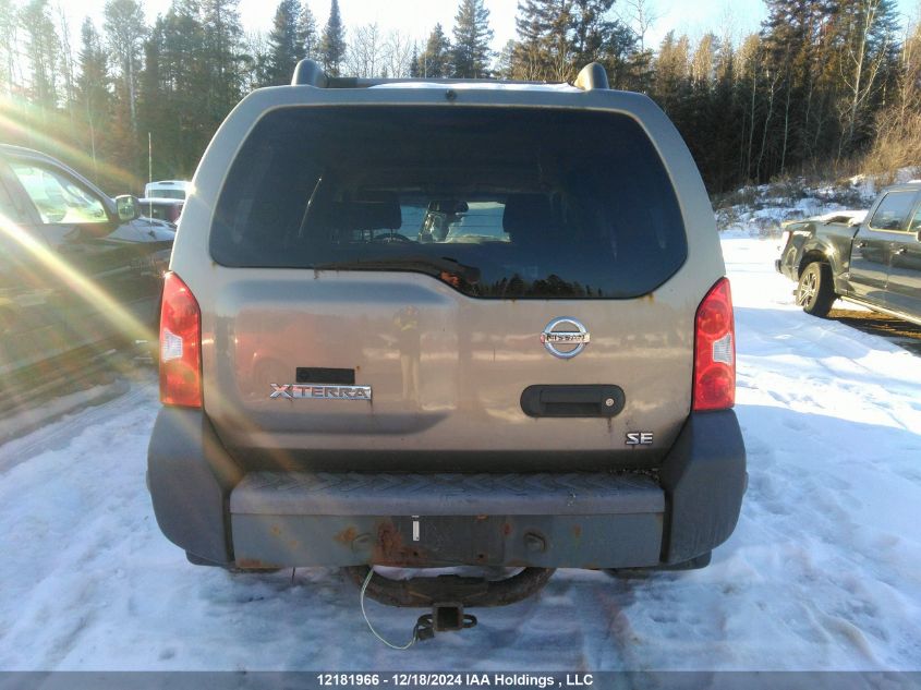 2005 Nissan Xterra Se VIN: 5N1AN08U45C603113 Lot: 12181966