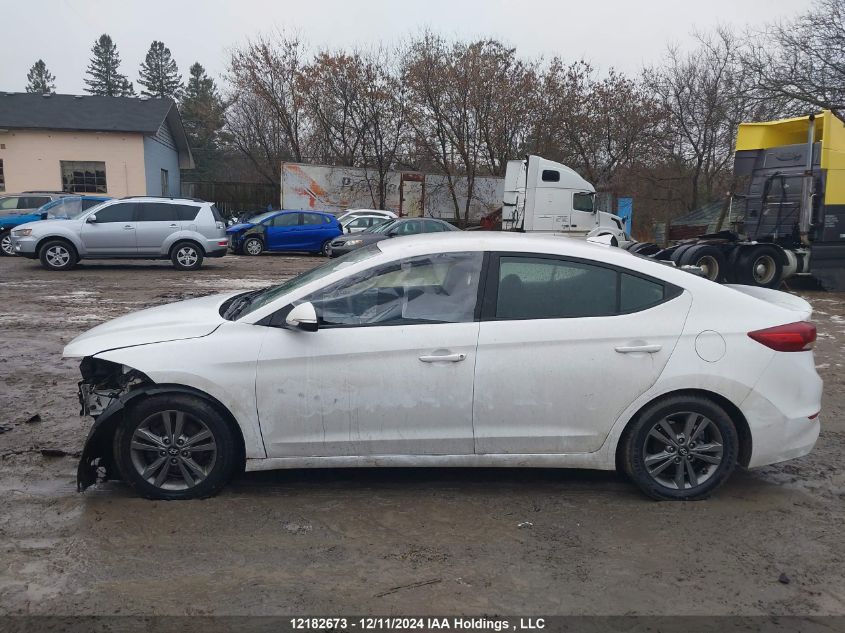 2017 Hyundai Elantra Gl VIN: KMHD84LF3HU252732 Lot: 12182673