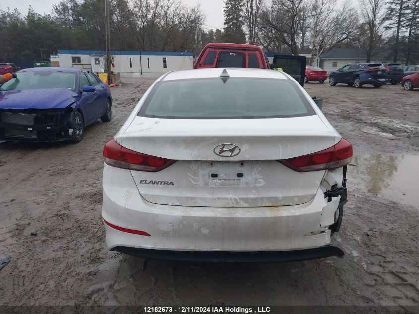 2017 Hyundai Elantra Gl VIN: KMHD84LF3HU252732 Lot: 12182673