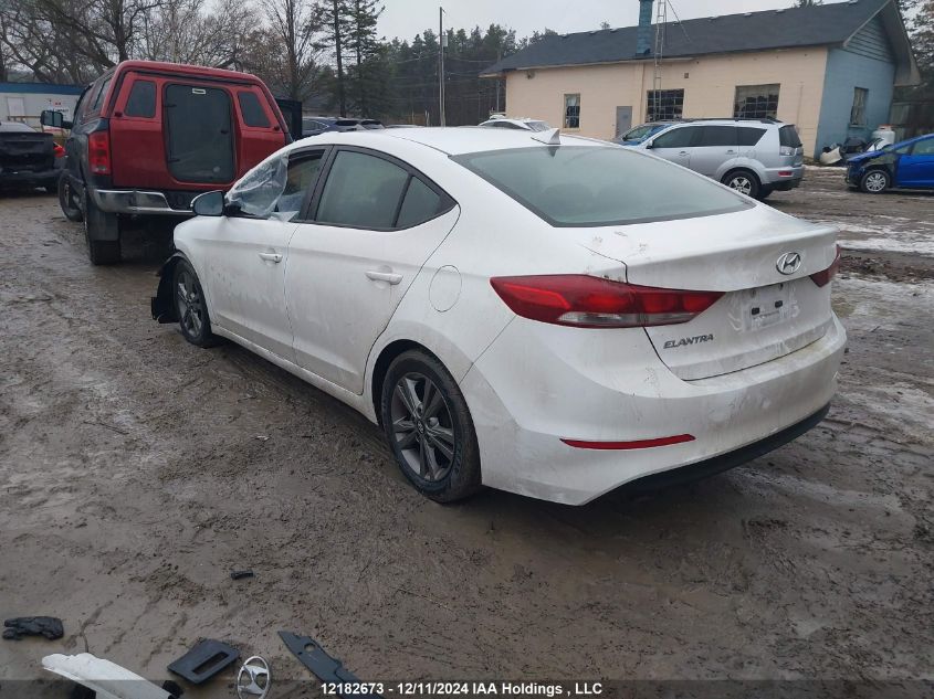 2017 Hyundai Elantra Gl VIN: KMHD84LF3HU252732 Lot: 12182673