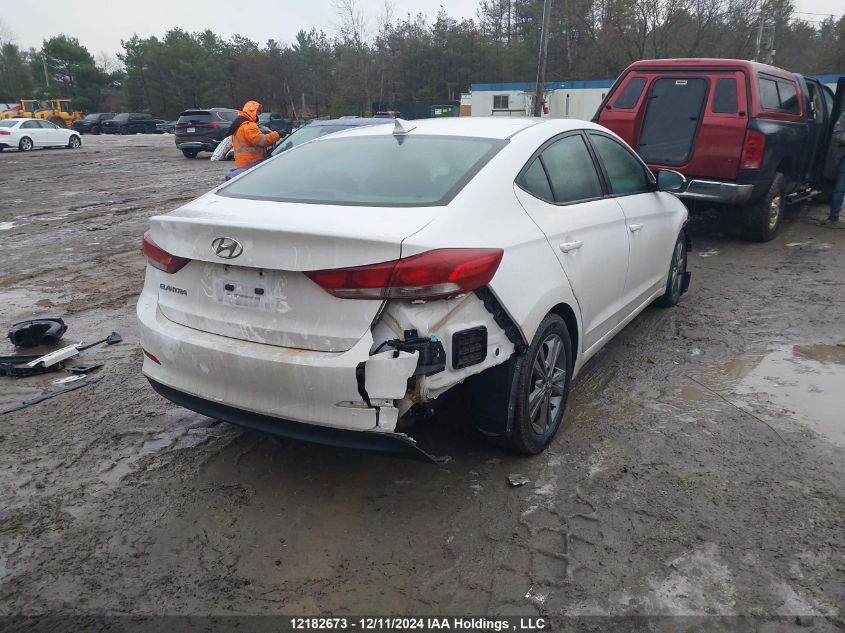 2017 Hyundai Elantra Gl VIN: KMHD84LF3HU252732 Lot: 12182673