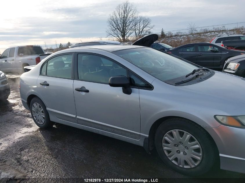 2009 Honda Civic Sdn VIN: 2HGFA16289H017760 Lot: 12182978