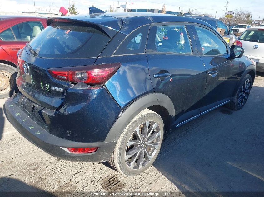 2019 Mazda Cx-3 VIN: JM1DKFD70K1438648 Lot: 12183900