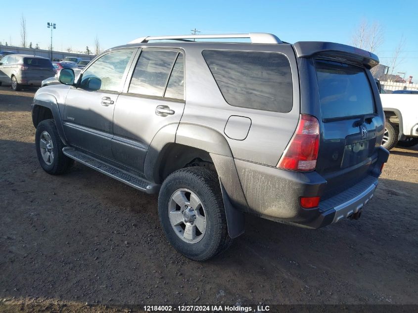 2003 Toyota 4Runner Limited VIN: JTEBT17R338003860 Lot: 12184002