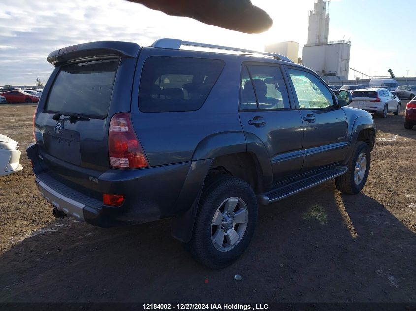 2003 Toyota 4Runner Limited VIN: JTEBT17R338003860 Lot: 12184002