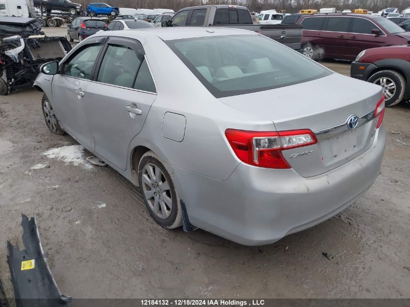 2014 Toyota Camry Hybrid Xle VIN: 4T1BD1FK8EU097634 Lot: 12184132