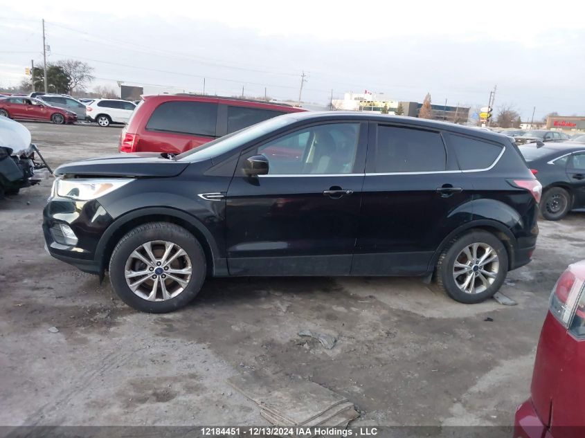 2017 Ford Escape Se VIN: 1FMCU0GD5HUB09175 Lot: 12184451