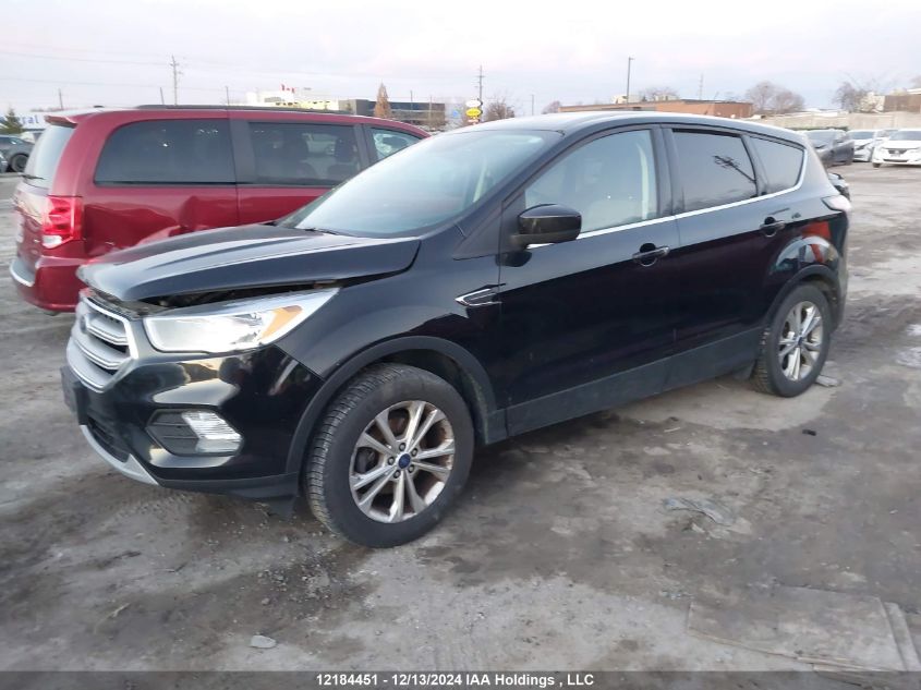 2017 Ford Escape Se VIN: 1FMCU0GD5HUB09175 Lot: 12184451