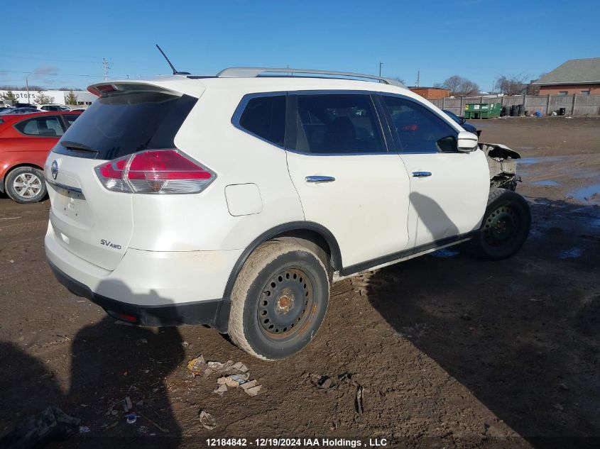 2016 Nissan Rogue VIN: 5N1AT2MV6GC854881 Lot: 12184842