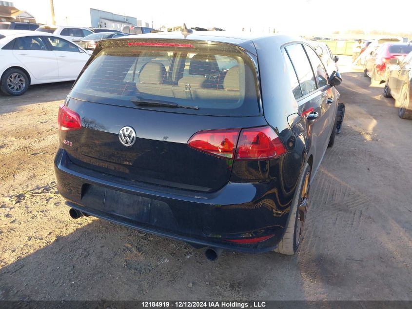 2015 Volkswagen Golf Gti VIN: 3VW447AU6FM097983 Lot: 12184919