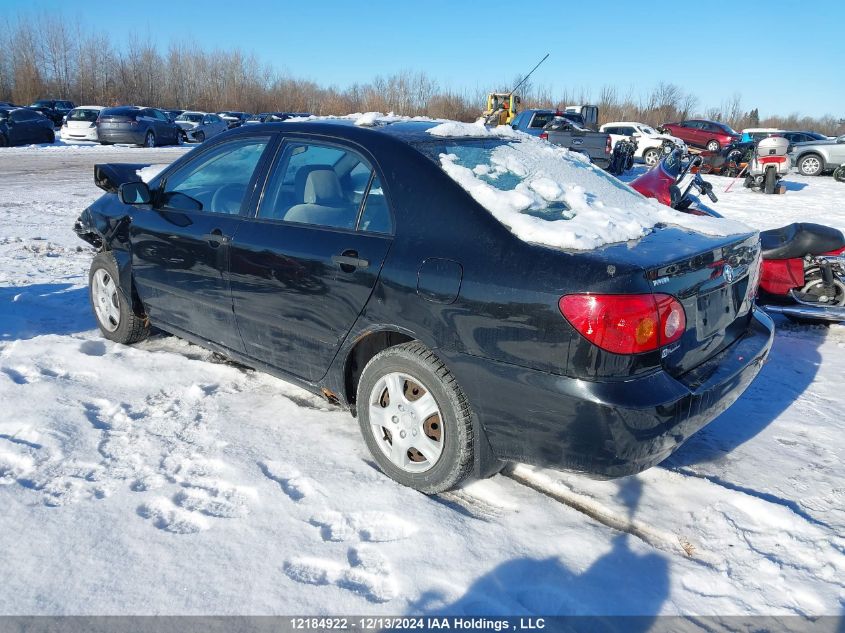 2003 Toyota Corolla VIN: 2T1BR32E83C726725 Lot: 12184922