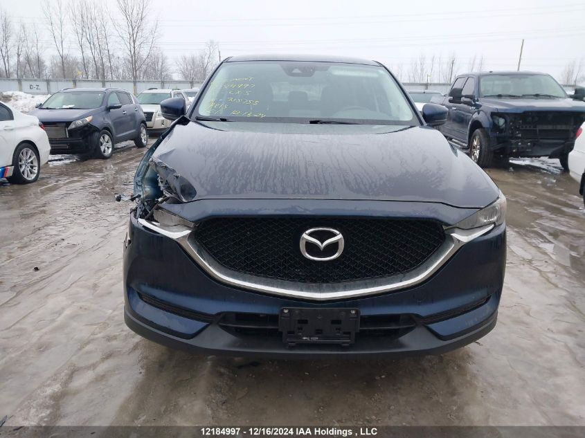 2018 Mazda Cx-5 Touring VIN: JM3KFACM9J0315755 Lot: 12184997