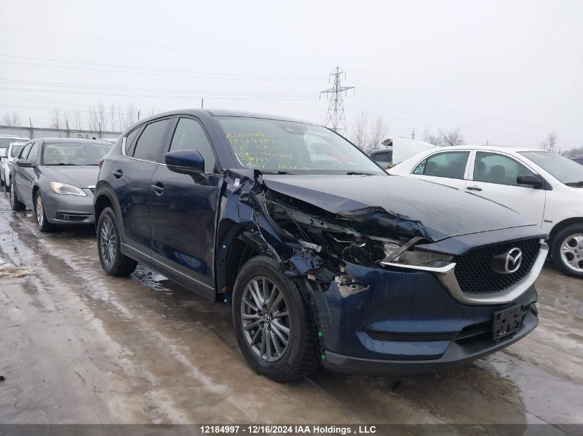 2018 Mazda Cx-5 Touring VIN: JM3KFACM9J0315755 Lot: 12184997