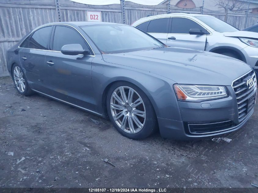 2015 Audi A8 VIN: WAUJMAFD6FN027818 Lot: 12185107