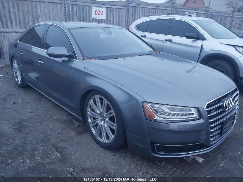 2015 Audi A8 VIN: WAUJMAFD6FN027818 Lot: 12185107